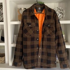 BNWT Volcom Men’s lined shirt/jacket